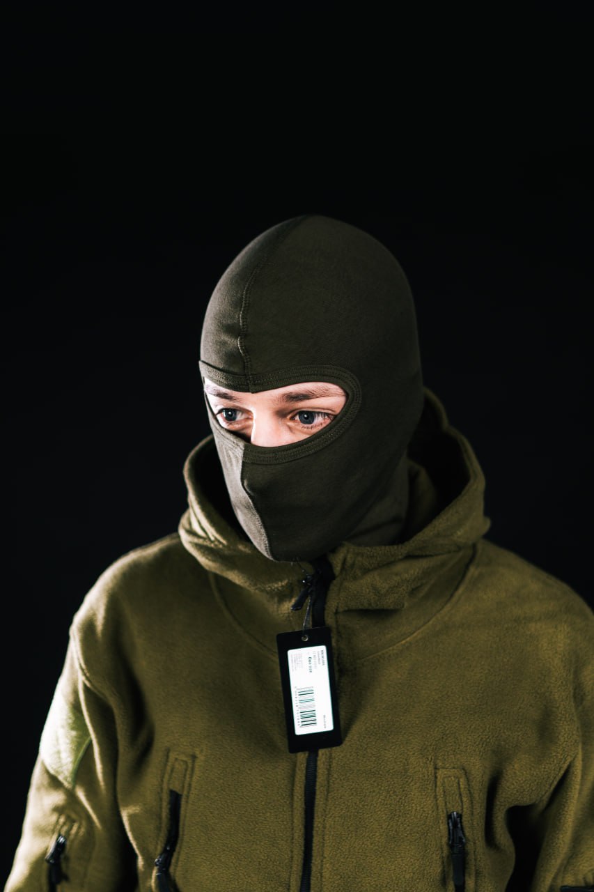 Балаклава Helikon Cotton Olive Green Фото 4